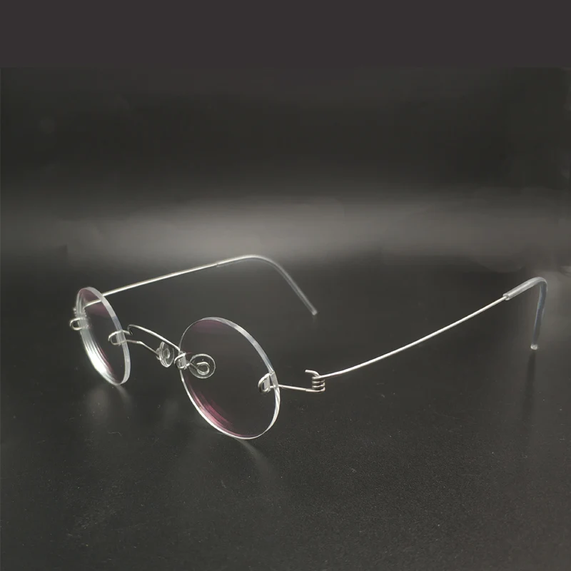 Очки без винтов в круглой оправе для мужчин и женщин ретро чтения по рецепту