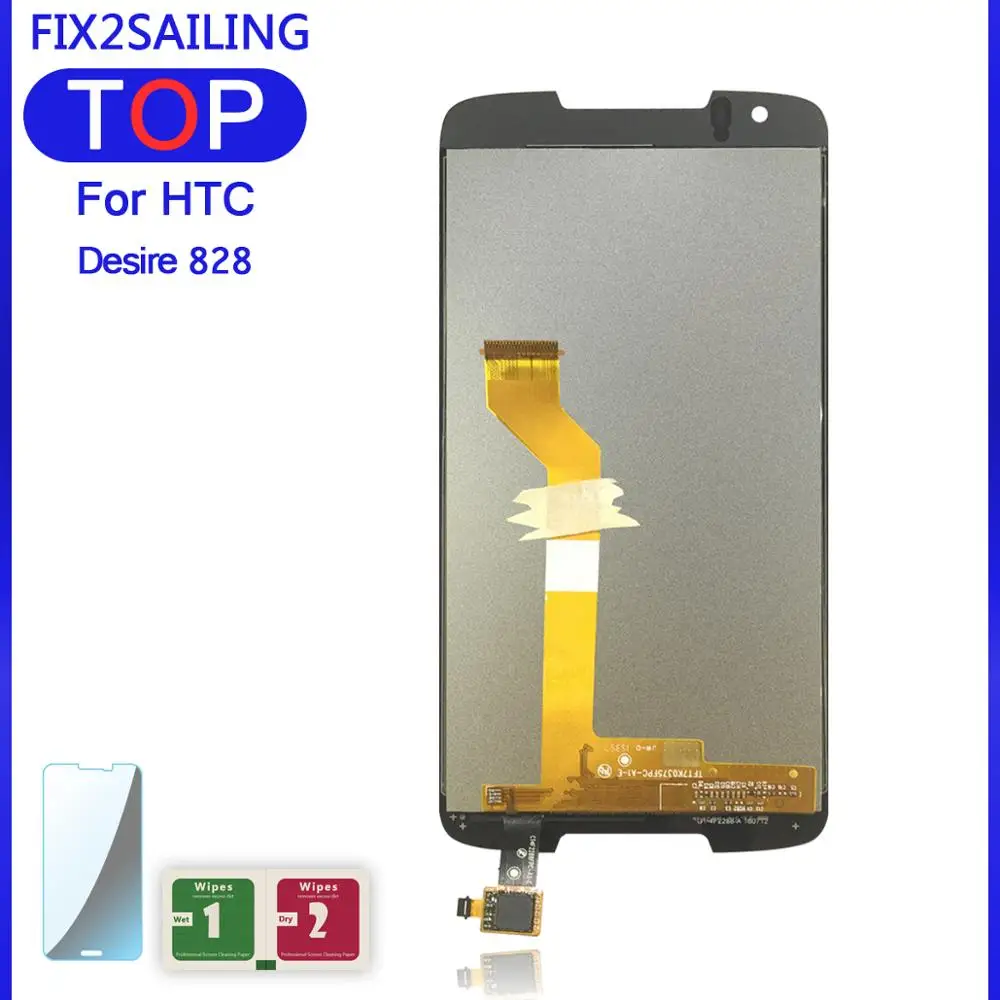 Сменный ЖК дисплей для HTC Desire 828 D828w дигитайзер сенсорного экрана в сборе|Экраны