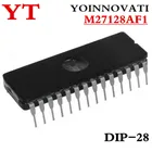 50 шт.лот M27128AF1 M27128 M27128A DIP-28 IC