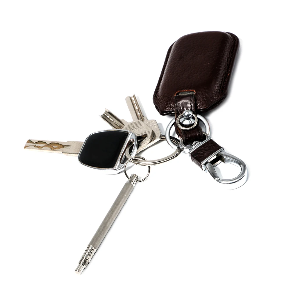 

Titanium Outdoor Edc Portable Multifunctional Toothpick Bottle Fruit Fork Camping Tool Toothpick Tube Stronger Than Dental Floss