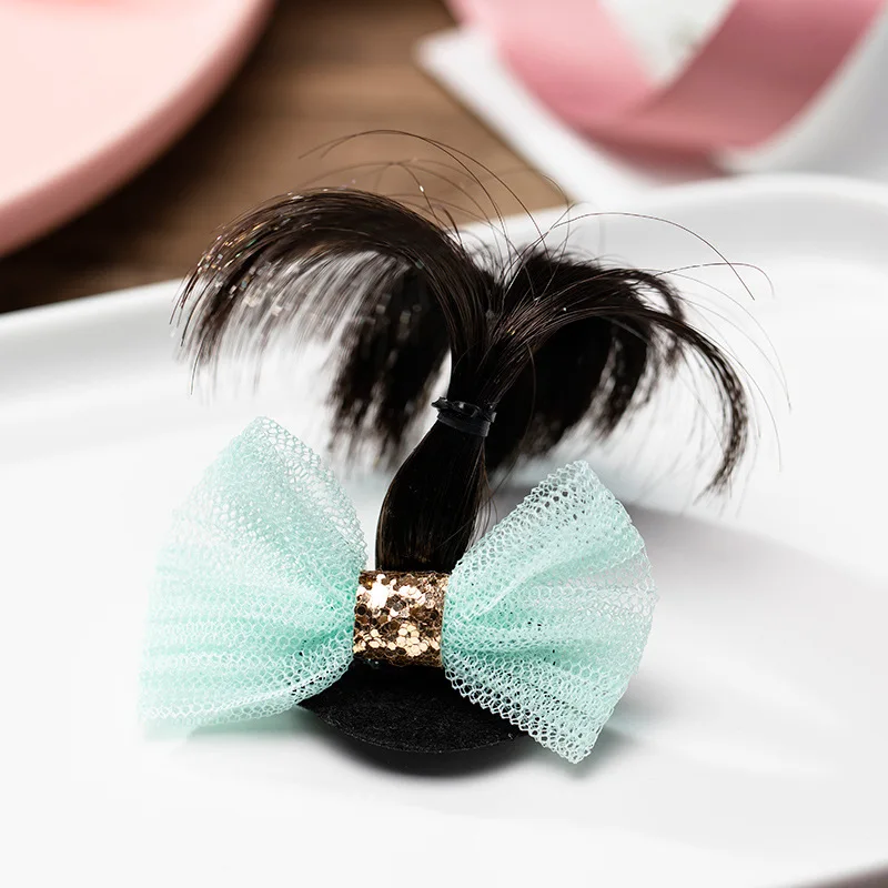 Заколка для волос новорожденных с бантом | Детская одежда и обувь