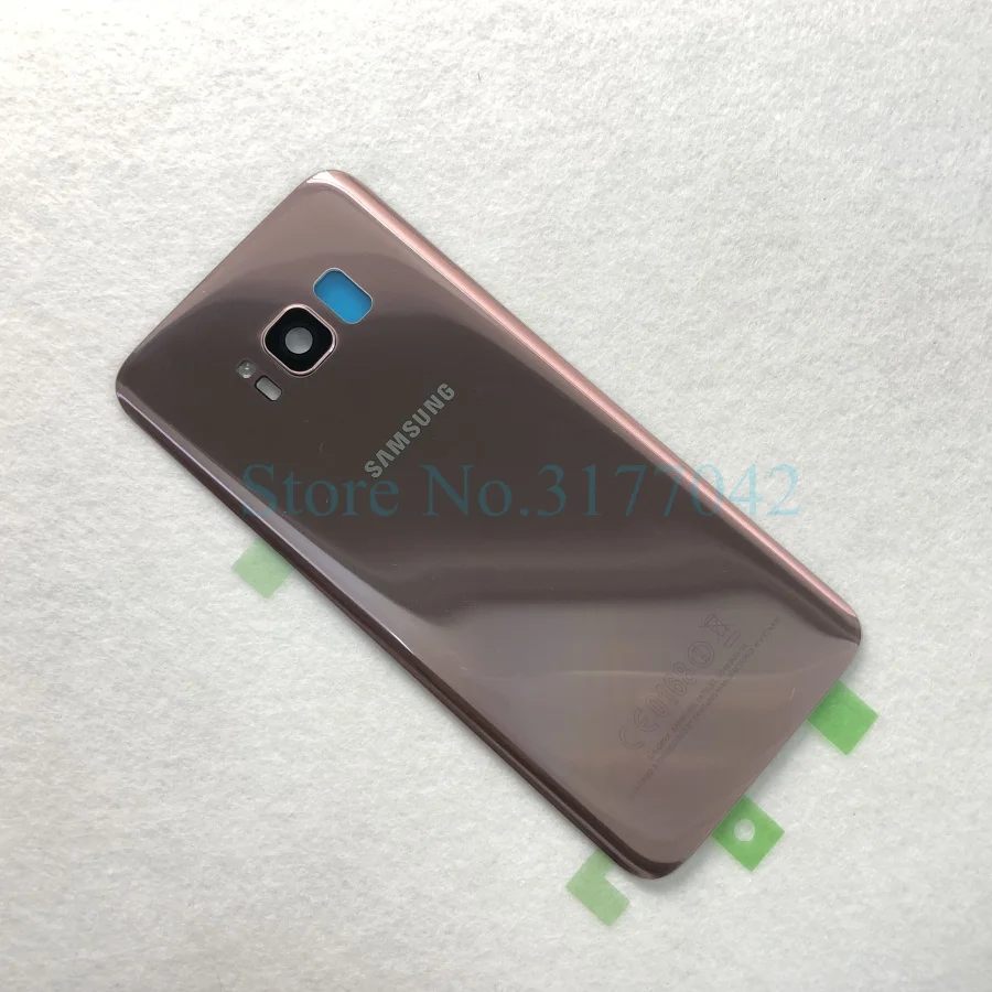 Для samsung Galaxy S8 plus S8+ G955 G955F S8 G950 G950F чехол из заднего стекла задняя крышка батарейного отсека Замена корпуса AAA+ качество