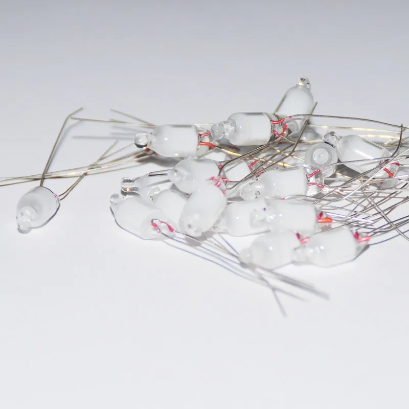 20 шт. неоновые лампы индикаторы 6 мм 2 медных провода х13 мм|lampada bulb|lampada verdelampada neon |