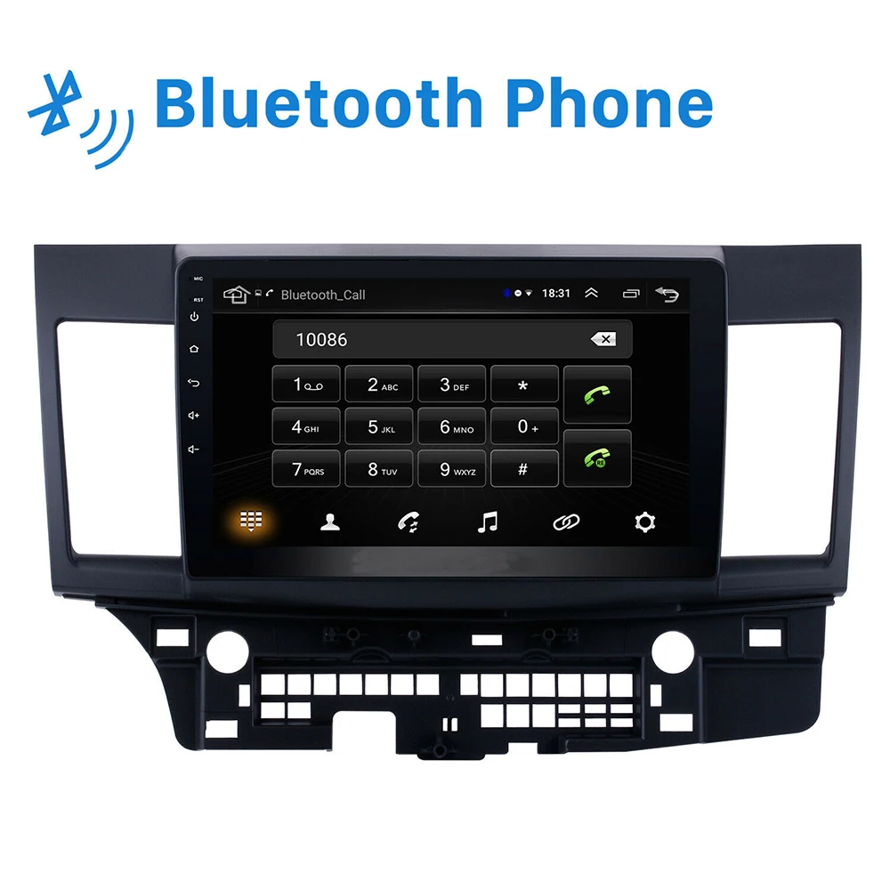 10 1 &quot2Din Android автомобильный Радио стерео Мультимедийный плеер для Mitsubishi Lancer-ex