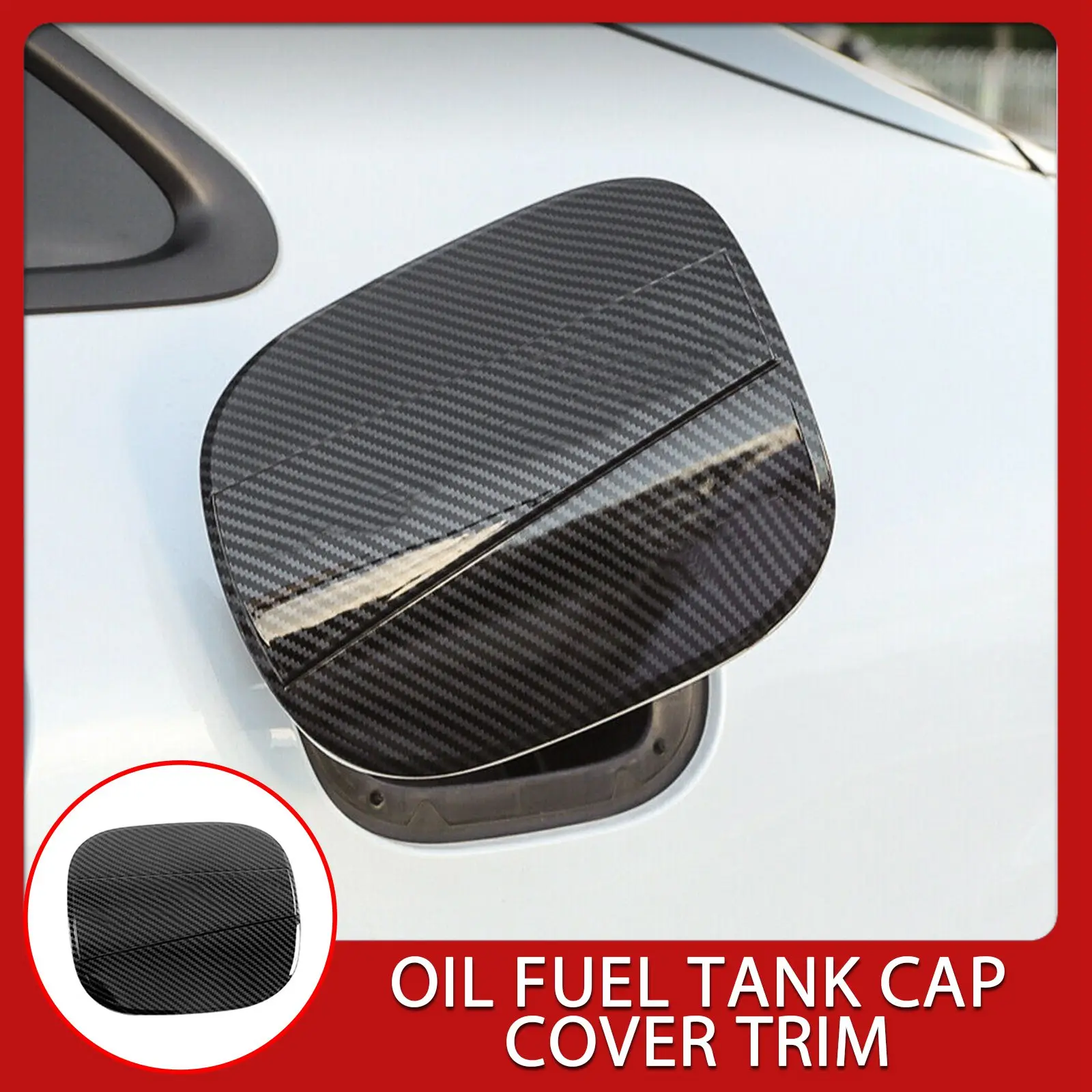 Крышка для автомобильного топливного бака из АБС углеволокна отделка Kia K5 Optima 2020