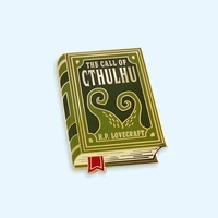 the call of cthulhu hard enamel pins book great old ones dangerous magic lapel pin jacket jeans badge brooch fashion accessories