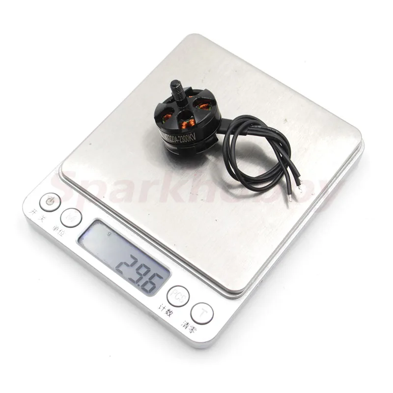 4 шт sparkhobby mt2204 kv2300 2 3s 30g cwccw бесщеточный мото
