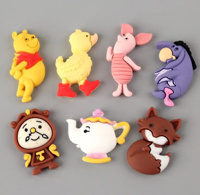 

10 pcs /lot Flat Back Resin Cabochon Kawaii Cartoon Resin Duck DIY Flatback Cabochon Embellishment Accessories Scrapbooking