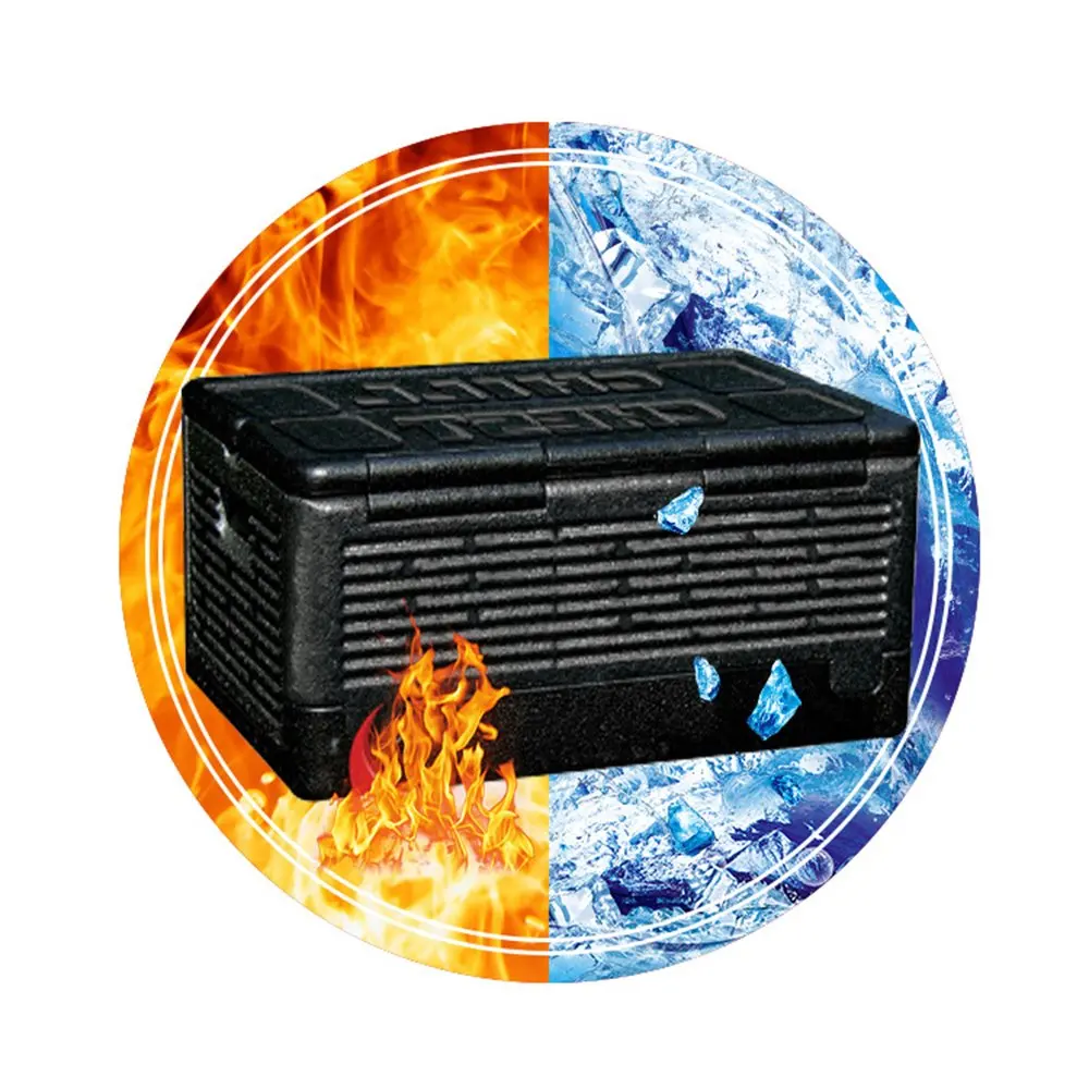 

24L/60L Foldable Portable Outdoor cool box Car Refrigerator Auto Fridge Drink Food Cooler Warmer Box for Car Outdoor Camping