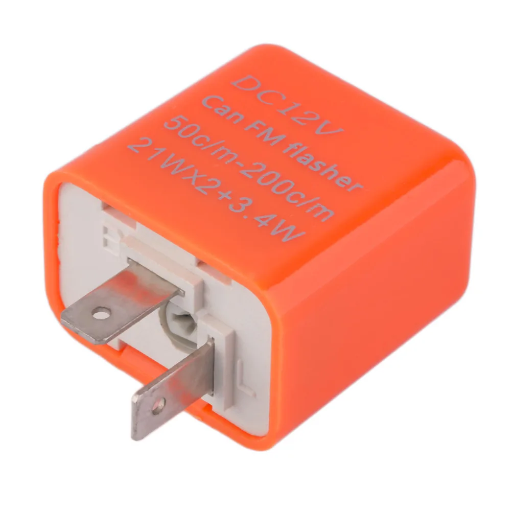 Новый 2 контакта 50C/m-200C/m Двигатель светодиодный фиксатор проблескового реле 12 В