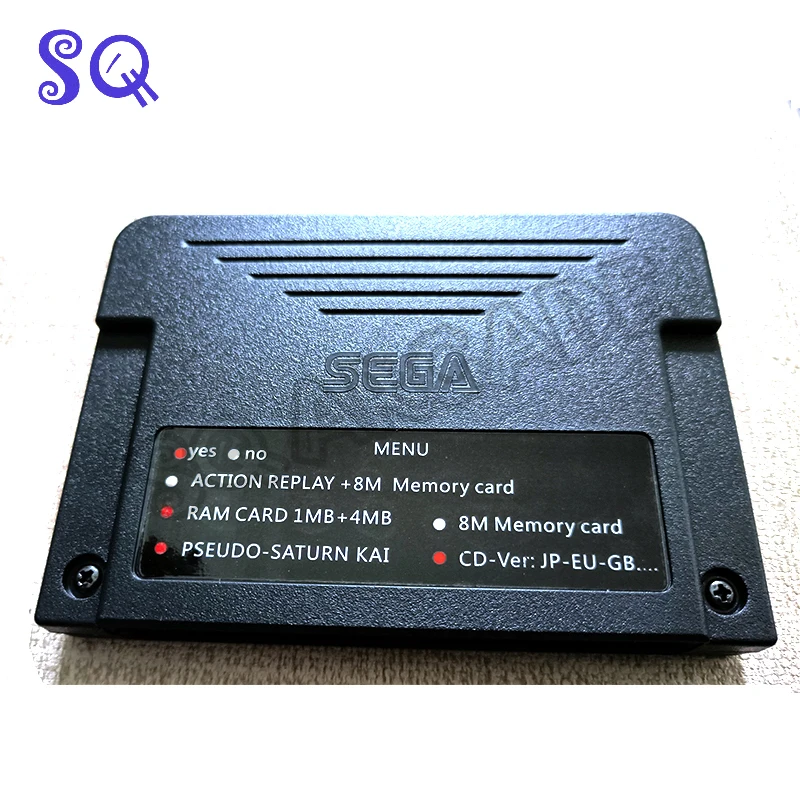 4 в 1 Sd карта Saturn SS SAT б/у 8 Мб памяти золотой палец|Игры с монетами| |