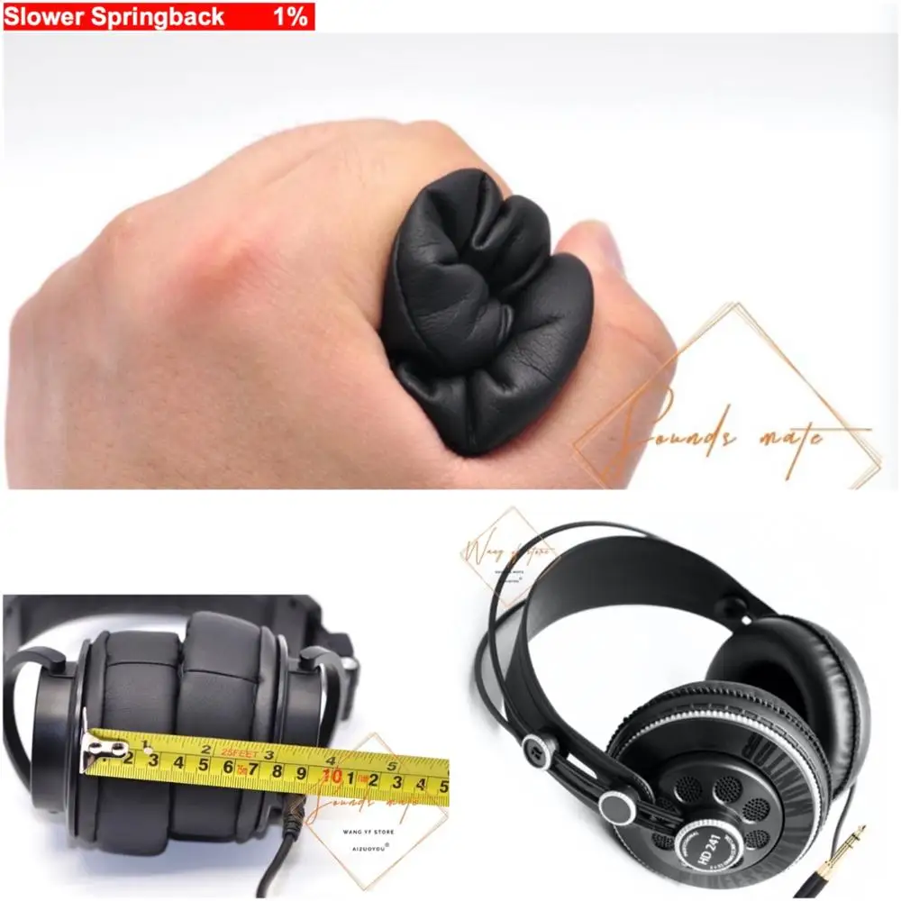 Супер толстые мягкие амбушюры с эффектом памяти подушка для наушников Axelvox HD241