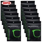 Салфетки для очков, портативные, противотуманные, с салфетками, для планшетов, многофункциональных экранов, противотуманные, из микрофибры, 100 шт.