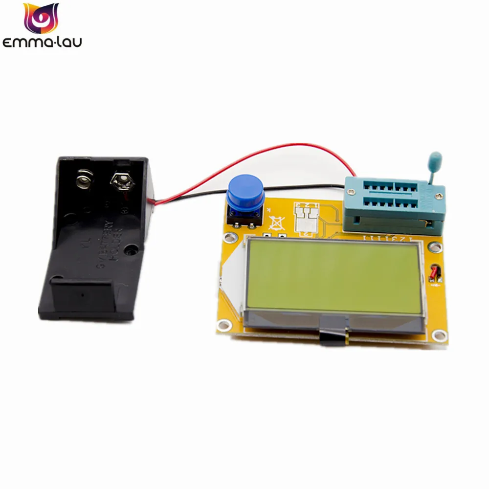 LCR-T4 измеритель транзисторов, цифровой тестер транзисторов Mega328 M328 Lcr, диодов, триодов, емкости, мультиметр ESR MOS/PNP/NPN L/C/R