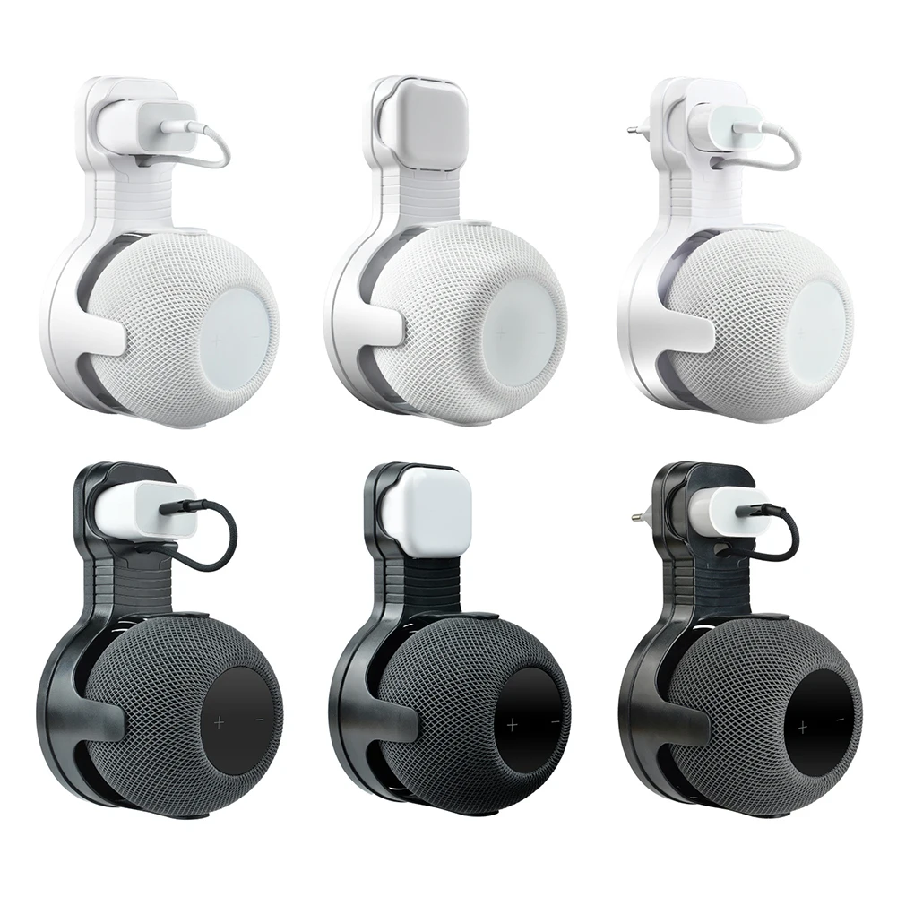 

Smart Speakers Wall Mount for Apple HomePod Mini Smart Speaker Hanger Organizer Rack Soundbar Wall Holder Bracket