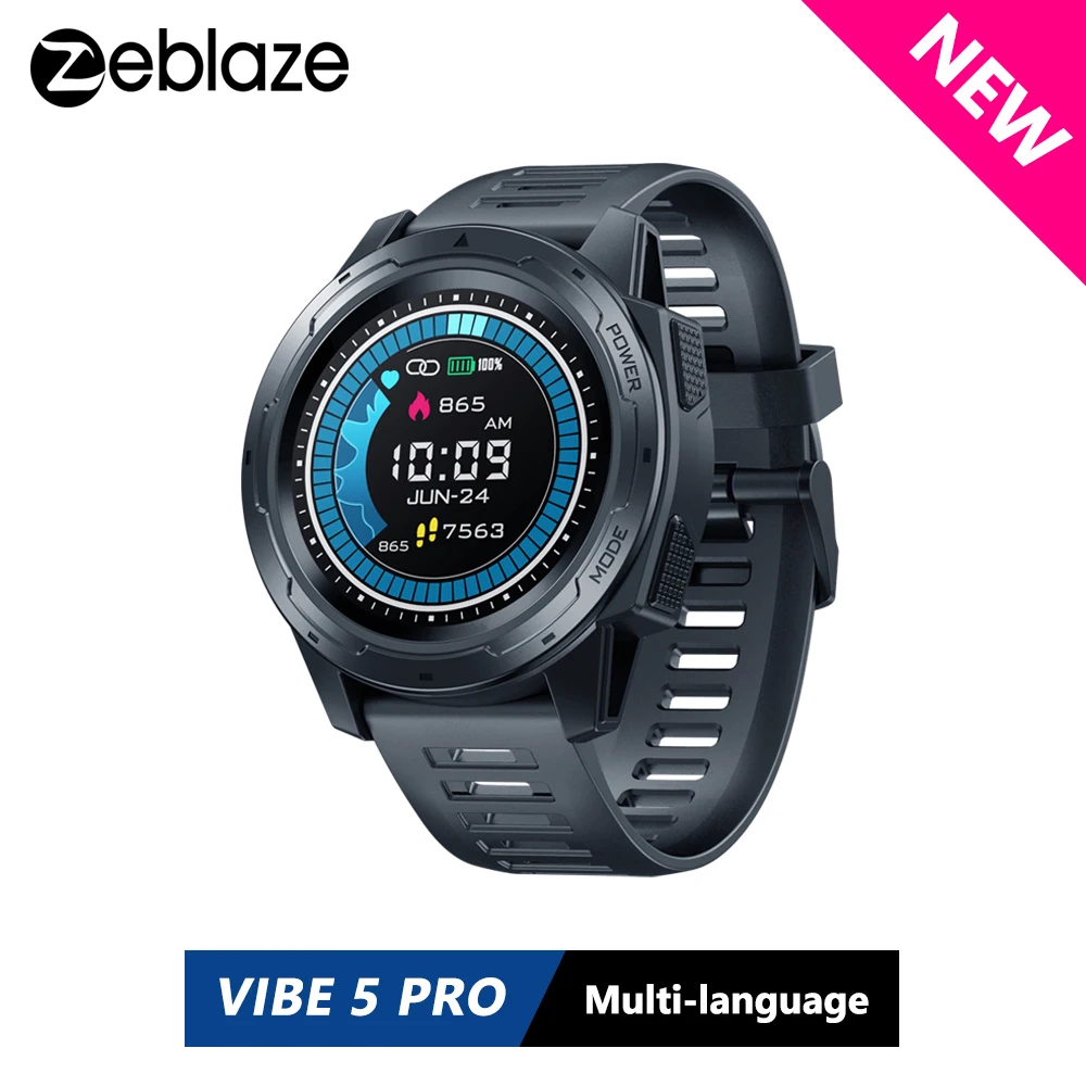 Смарт часы Zeblaze VIBE 5 PRO с цветным сенсорным экраном и Пульсометром|Смарт-часы| |