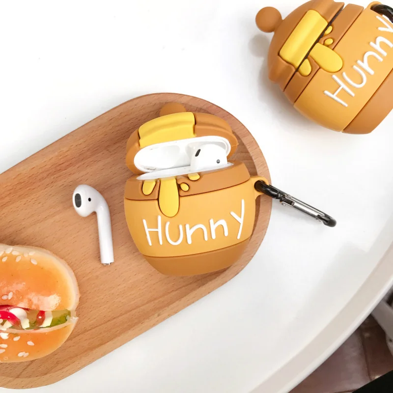 

3D Dragon Chocolate Earphone Case for AirPods Pro Cute Chip Snack Bag Soft Silicone for Airpods 2 1 Case Protective Charging Box