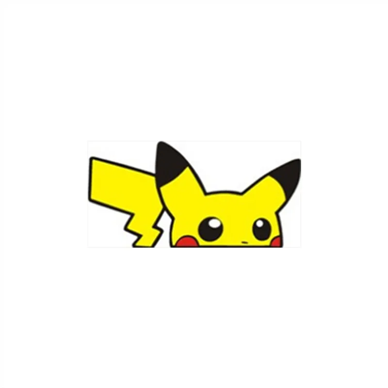 Детские предупреждающие стикеры в машину забавные наклейки Pokemon Pikachu из стекла 3d