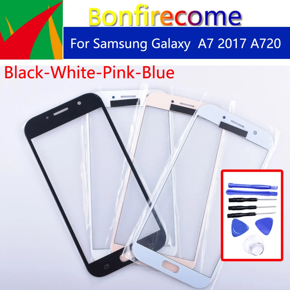 

Сенсорный экран A720 для Samsung Galaxy A7 2017 A720 A720F, сенсорный экран для Samsung Galaxy A7 2017 A720 A720F, сменный экран для объектива 5,7 дюйма с внешним стеклом для ...