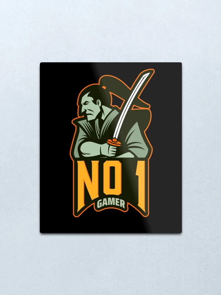№ 1 геймера тишина металлические печати жестяная вывеска бар украшение для стен