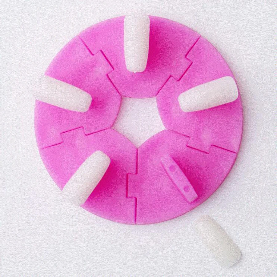 LuckForever 1 Набор стенд для ногтей рамка Инструменты Накладные ногти держатель