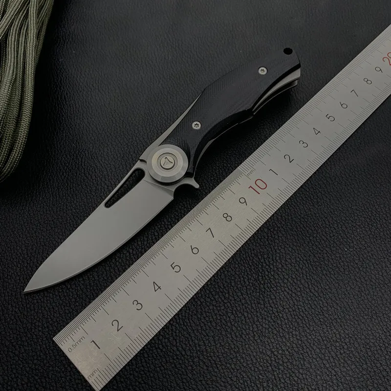 Бритвы good D2 Blade G10 ручка медведь складной нож Походный спасательный боевой