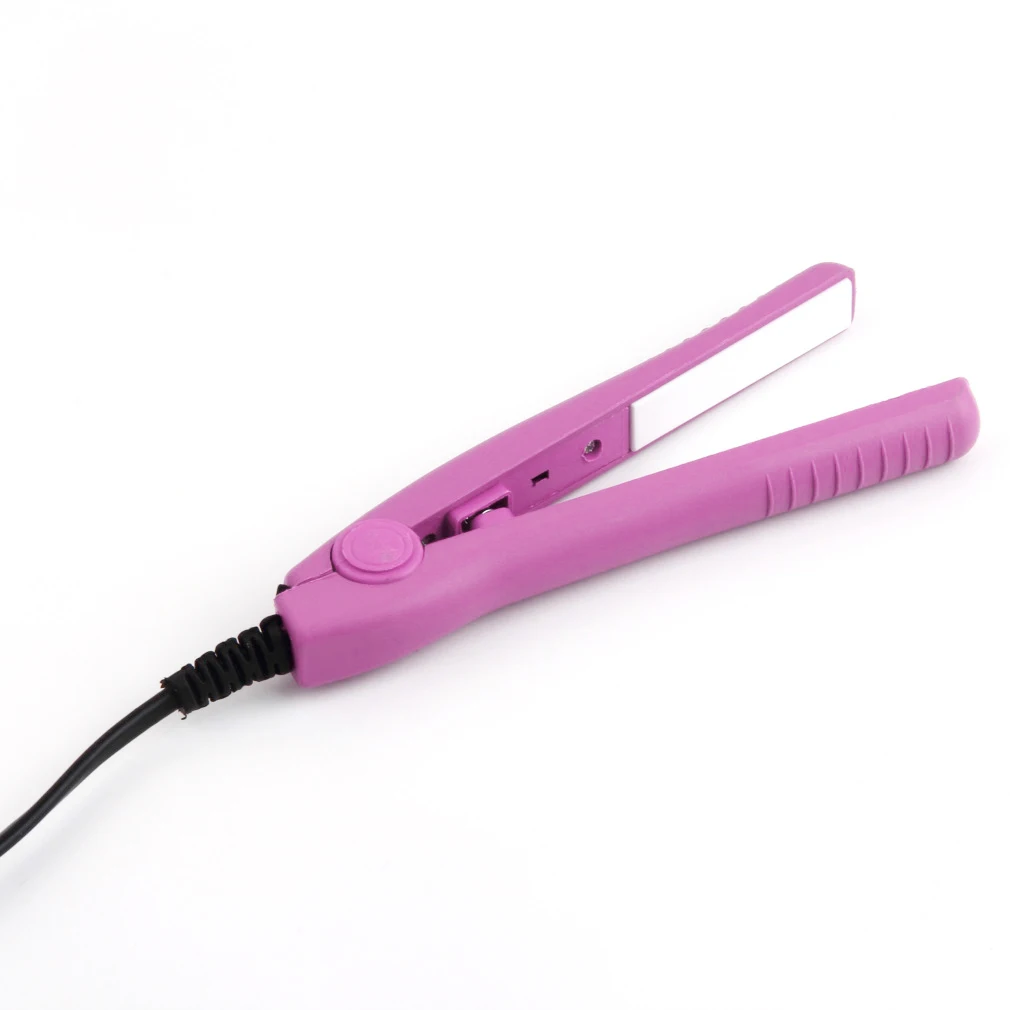 Дорожный Керамический Мини-выпрямитель для волос плоский утюжок завивки