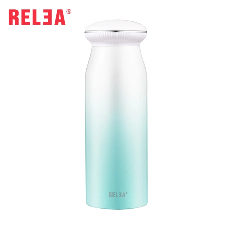 Термосы 304 Staniless Стали Женщины Милые Термос для Воды Девушка Прямо Кубок Drinkware 380
