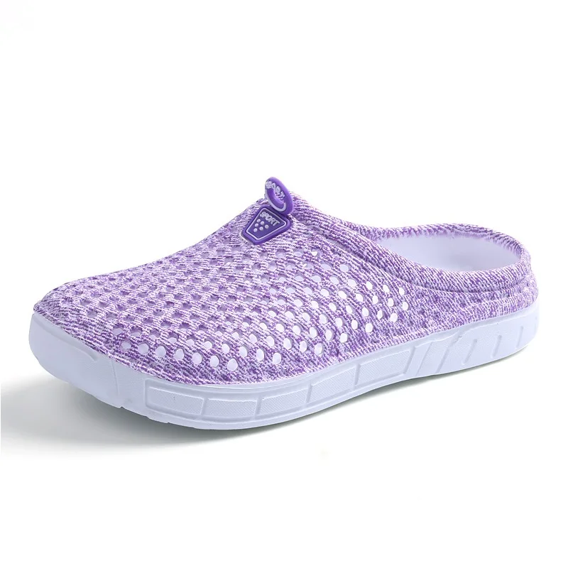 Женские повседневные Сабо Дышащие босоножки домашние тапочки ко Дню Валентина