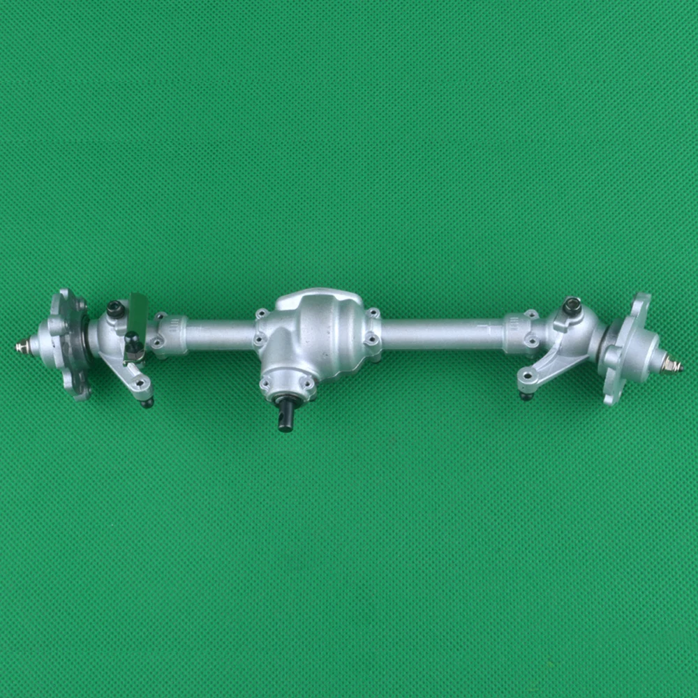 1 шт. HG P407 1:10, передняя ось автомобиля для скалолазания, сборочный комплект, металлическая коробка передач, коробка передач с дифференциальным замком для радиоуправляемых запасных частей