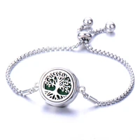 10pcslot aromatherapy bracelet diffuser jewelry adjustable aroma armband perfume locket bracelet diffuser bracelet for women
