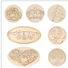 Свадебные приглашения ботаника восковая печать штамп краска пчелиный воск полоски Конверт рождественские розы штампы день рождения открытка конверт