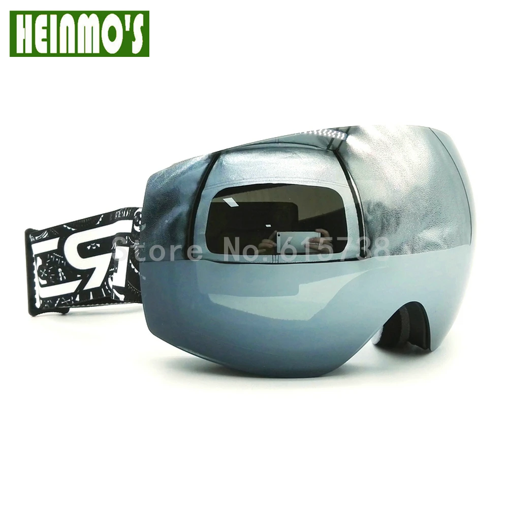 Зимние спортивные лыжные очки для сноуборда с защитой от тумана и УФ мужчин