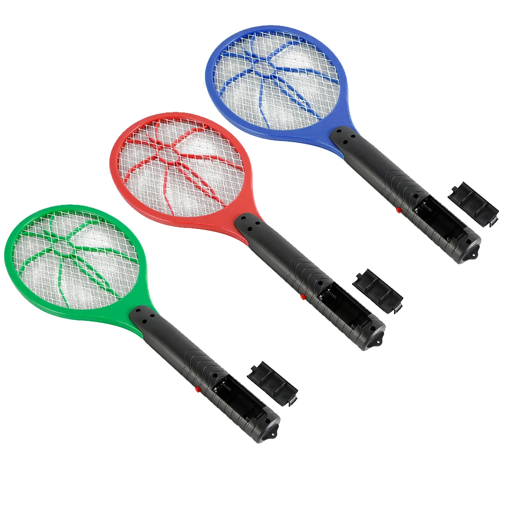 Ручная электрическая ловушка для комаров насекомое летучая ракетка убийца