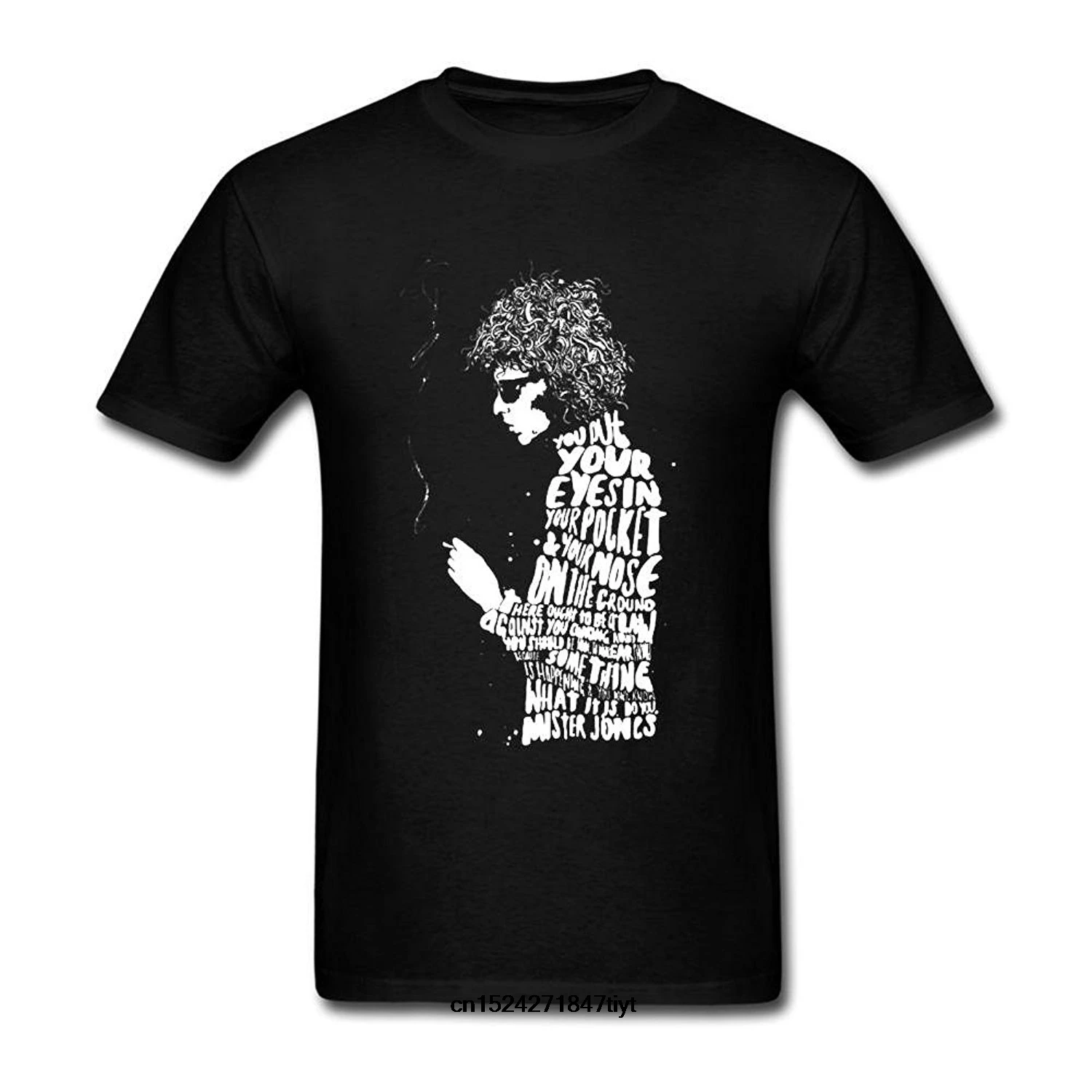 

Футболка мужская с коротким рукавом, модная рубашка с рисунком Боба Дилана, лето