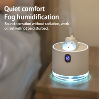 1pc cute pet humidifier spaceship portable household mute small moisturizing aromatherapy car creativity air bear humidifier