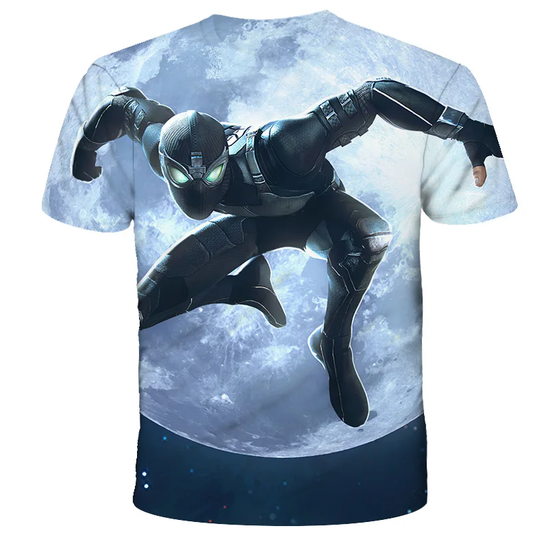

Spidermn Cartoon Tshirt Teen Clothing 3D Printed Toddler Boys Tops T Shirt Kids Summer Boys Oversized Tshirt Baby Clothes