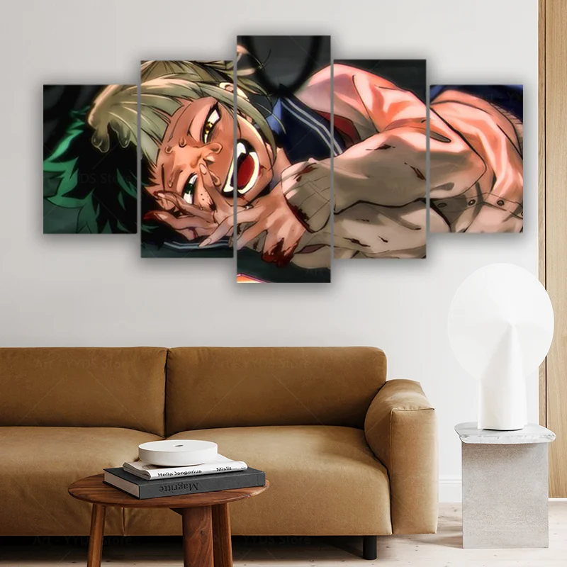 Boku No Hero Academia^Toga Himiko Anime Canvas Poster Nordic Wall Art Print Painting Picture Living Room Decoration | Дом и сад