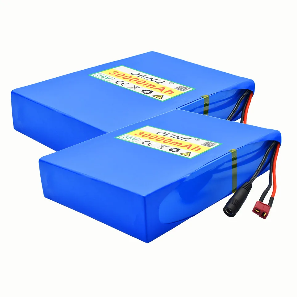 NEWEST 36V battery 10S4P 30000mah 18650 Li ion pack is suitable for eBike electric vehicles bicycles and motorcycles | Электроника