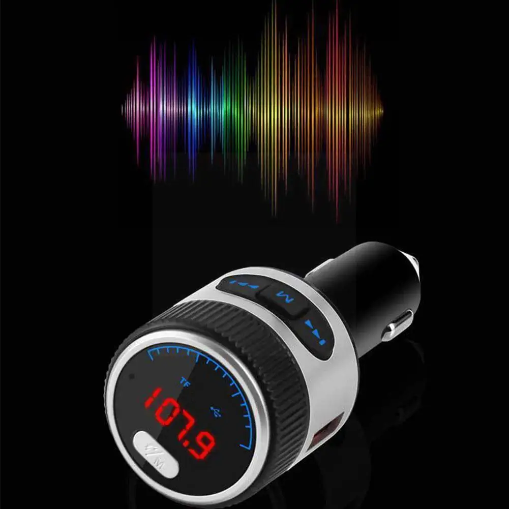 

Автомобильный Fm-трансмиттер с MP3-плеером и поддержкой Bluetooth 5,0