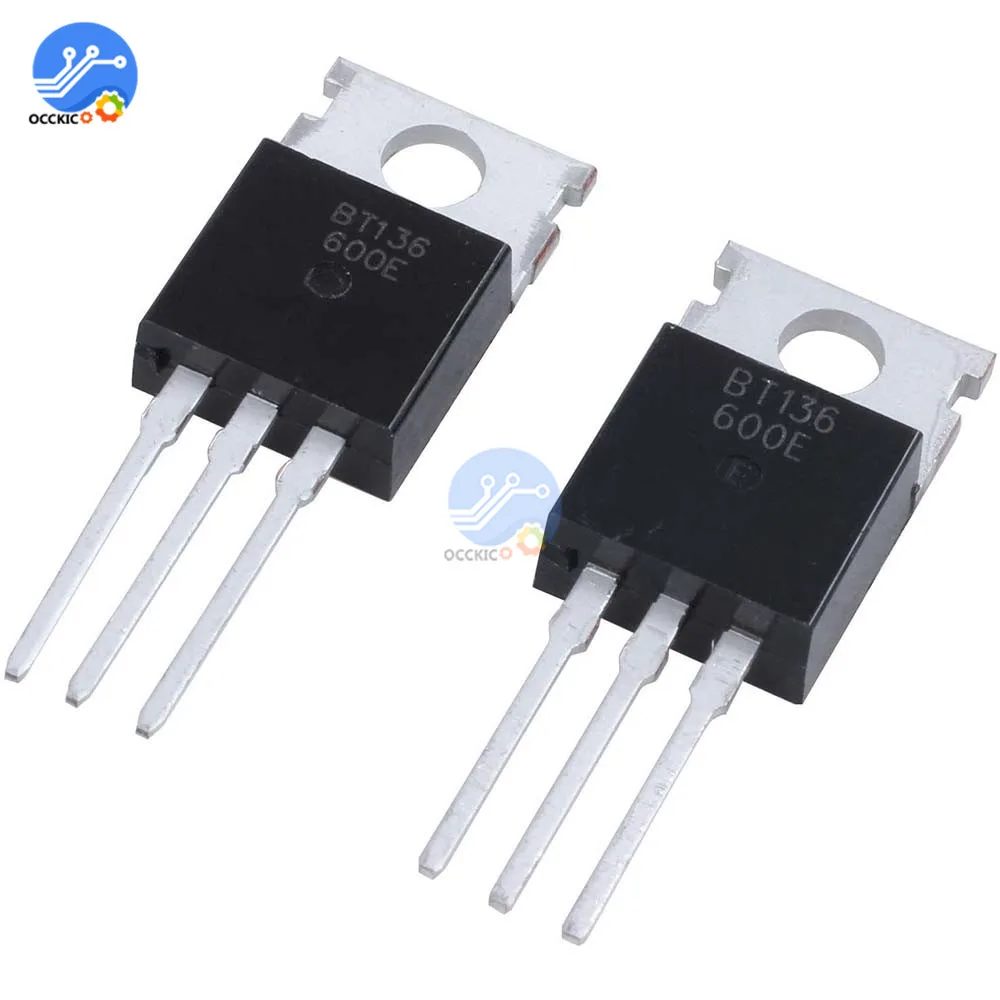 10PCS BT136 600 4A Triac 600V TO 220|triac|triac 600v 4atriac bt136 |