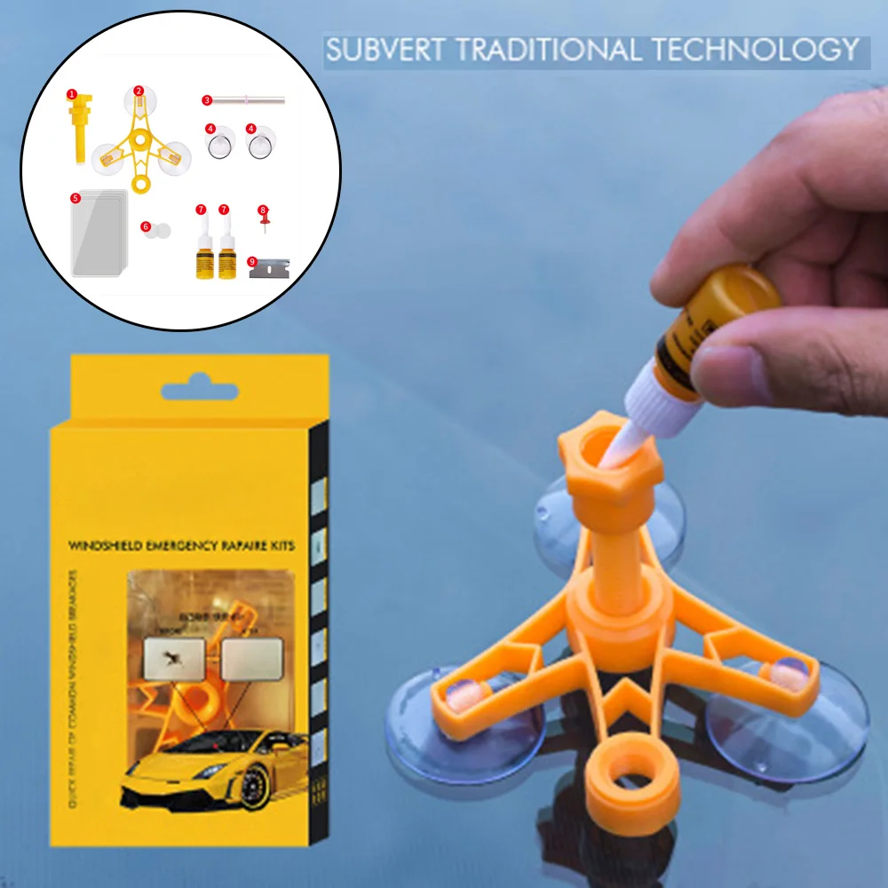 Univwesal 12*3*22 3 см автомобильный ветряной экран трещина ремонт DIY Kit чип окно стекло