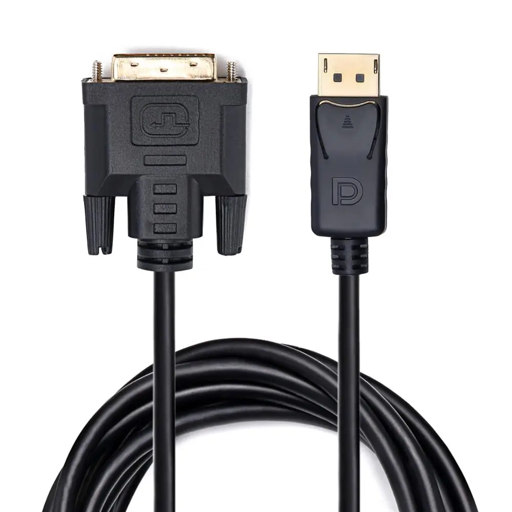 Displayport DVI штекер дисплей порт D 24 + 1 позолоченный двухканальный видеокабель