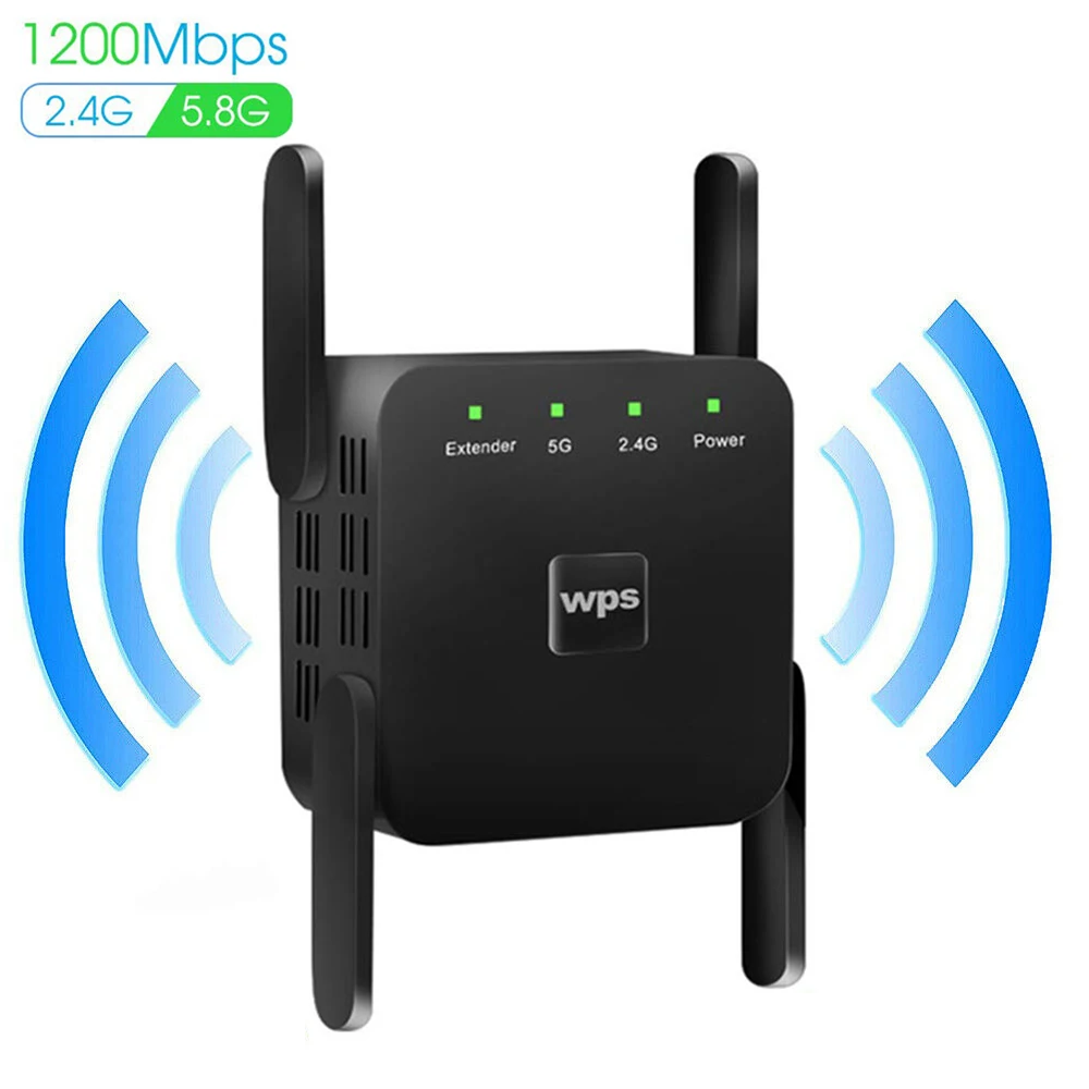 Беспроводной маршрутизатор Wi Fi ретранслятор 300/1200 Мбит/с расширитель 2 4G/5G