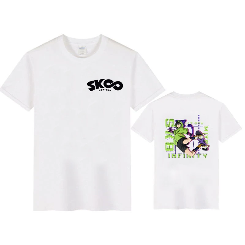 

Hot Japanese Anime Tee Shirts vintage Women TShirt Sk8 The Infinity T-shirts Mens Graphic Casual T-Shirt Harajuku T Shirt Tops