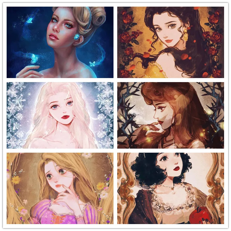 Алмазная живопись Disney 5d сделай сам вышитая мозаика картина стразы художник