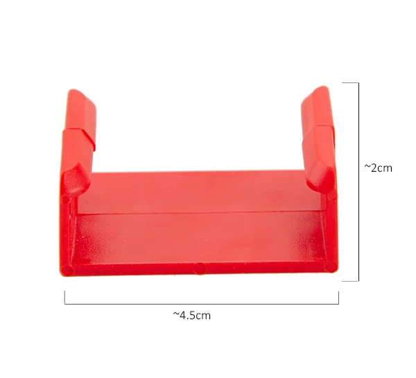 RED TRACK HOLDER TBKJOYS деревянные железнодорожные дорожки, аксессуары для железной дороги, все виды деревянных дорожек, различные компоненты, развивающие игрушки - Цвет: RED TRACK HOLDER