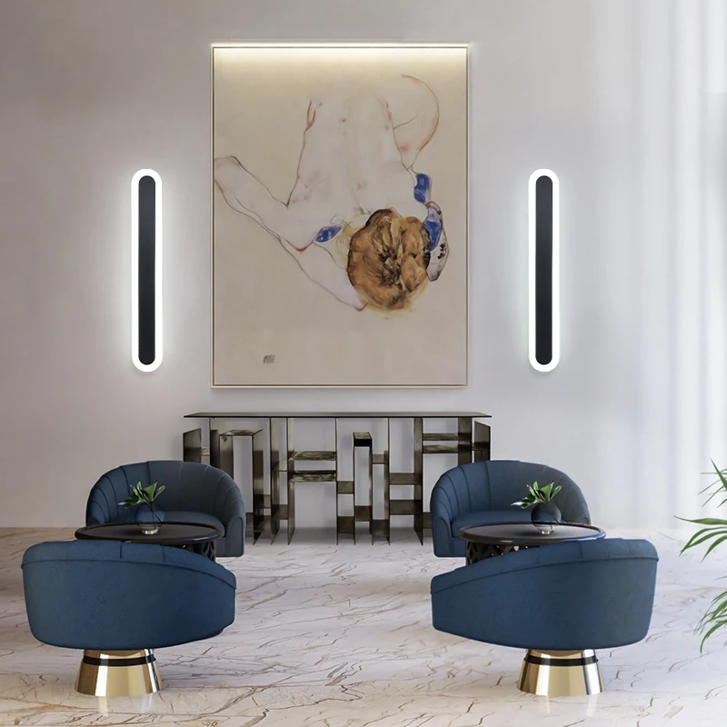 

Acrylic LED Wall lamp For Living room bedroom Bedside mirror Aisle Stairway Indoor lighting kitchen fixture Decorative light