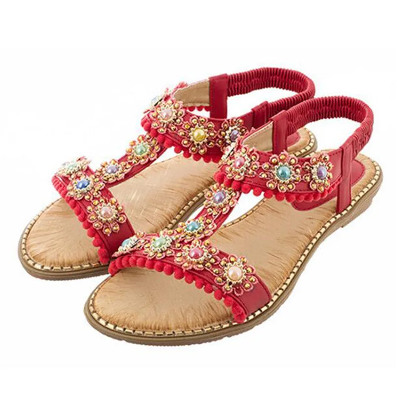 Женские сандалии на танкетке с прямым ремешком открытым носком | Обувь