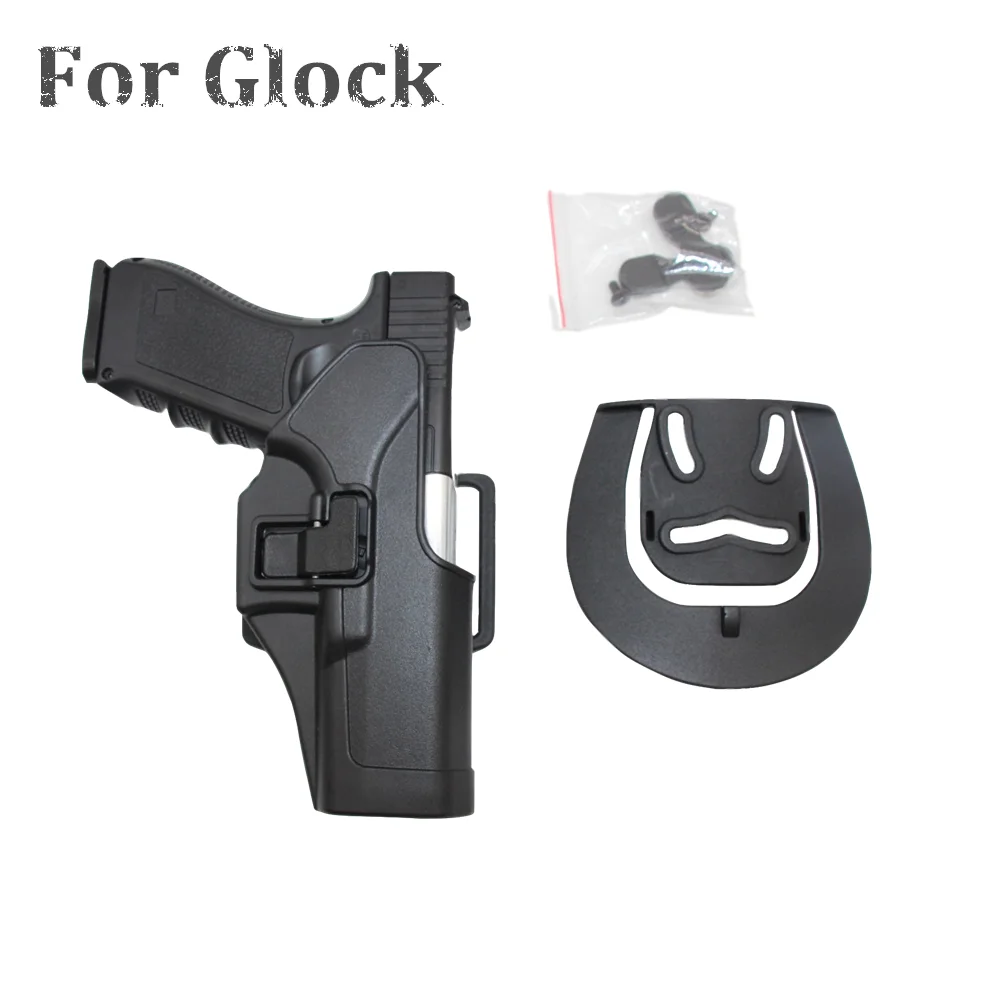 Тактический страйкбол пистолет кобура охотничий бой для Glock 17 18 19 23 31 Кобура Правая рука ремень Стрельба Цель практика